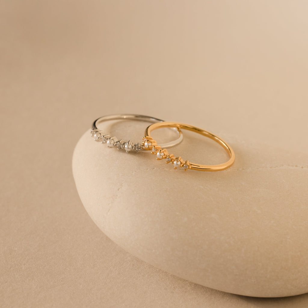 Aurora Pearl Ring