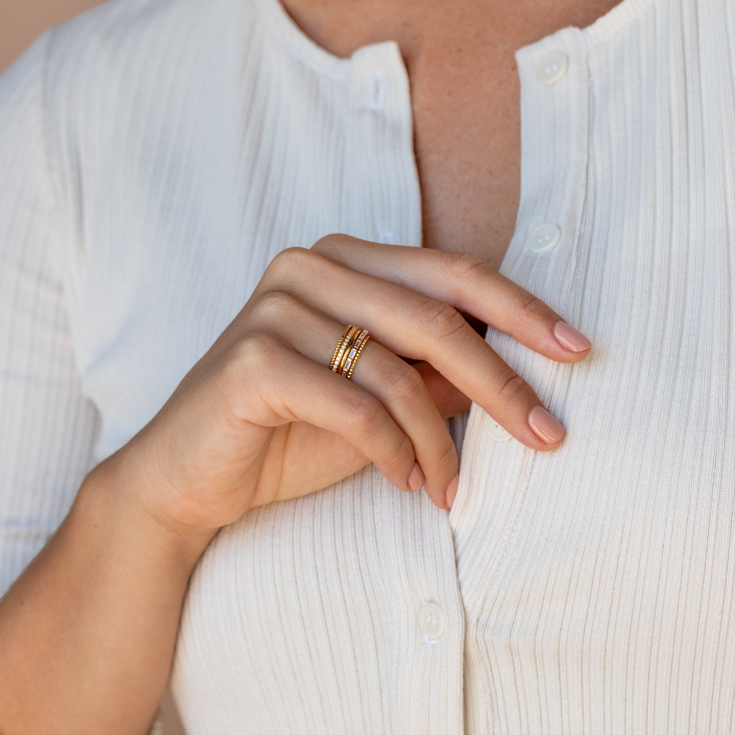 Maya Trio Ring Set