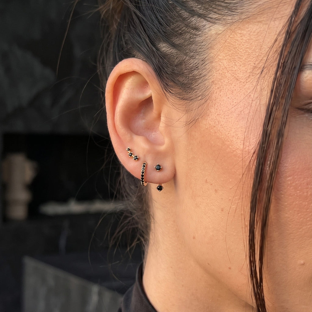 Onyx earring set