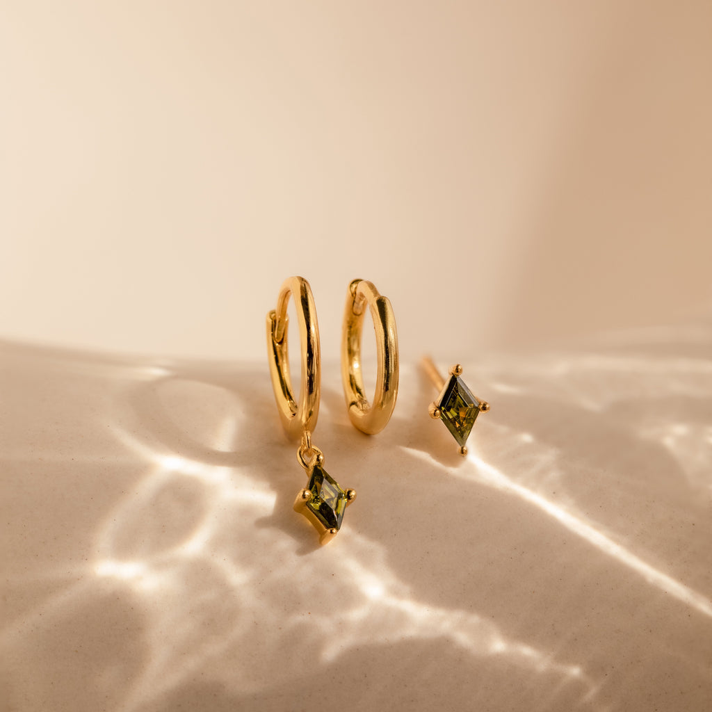 Green Breeze earring set
