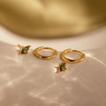 Green Breeze earring set