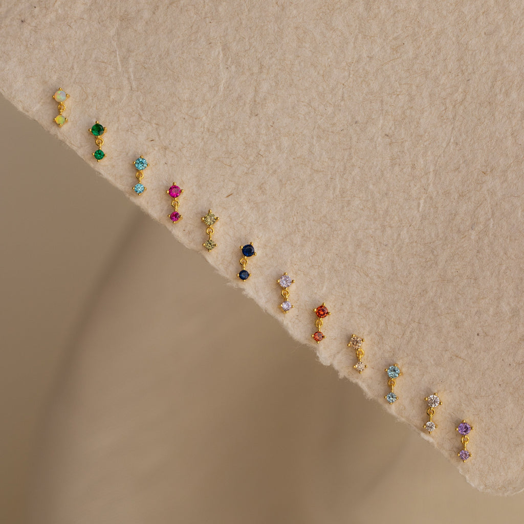 Teardrop Earring Gem of the Month