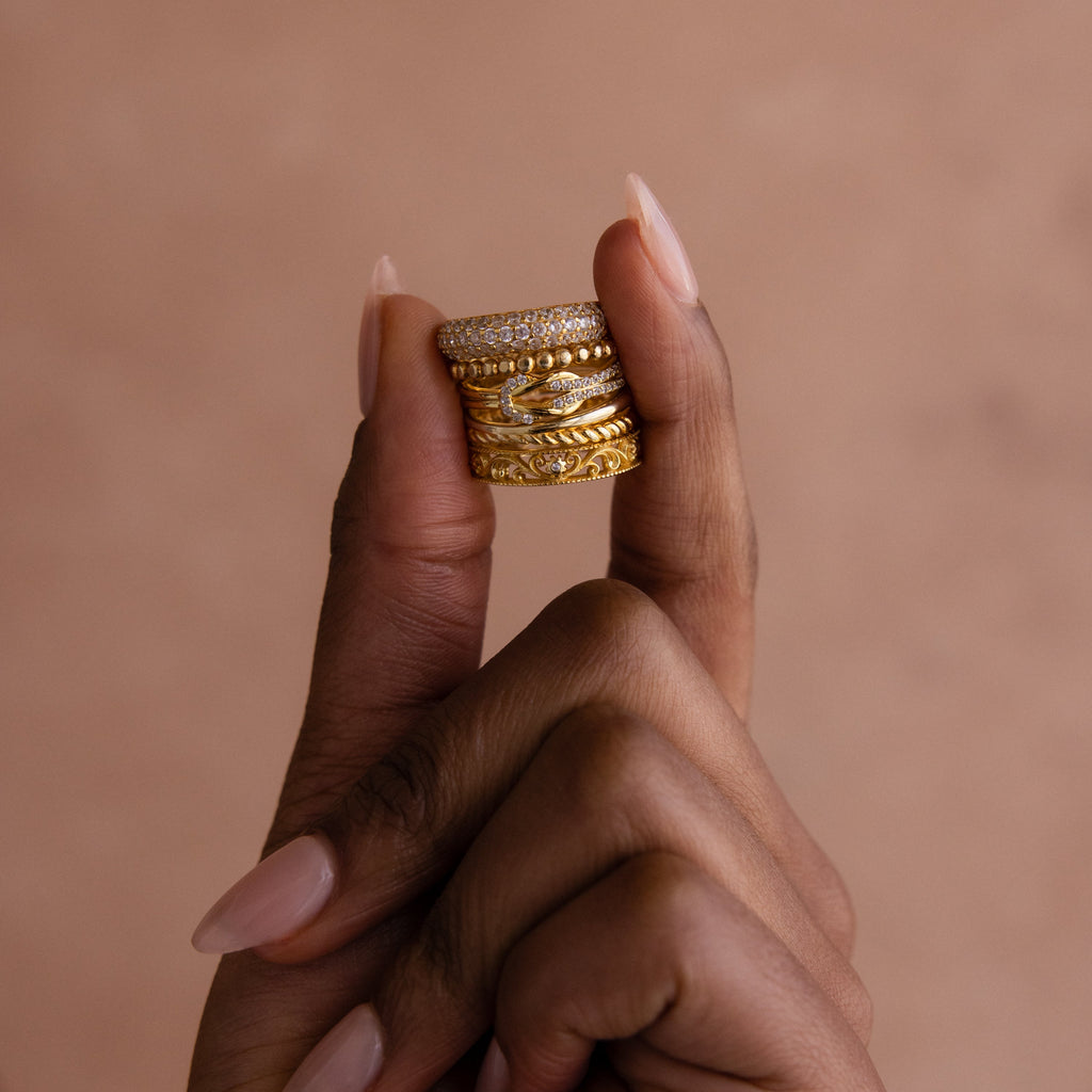 Brilliant Connection Ring