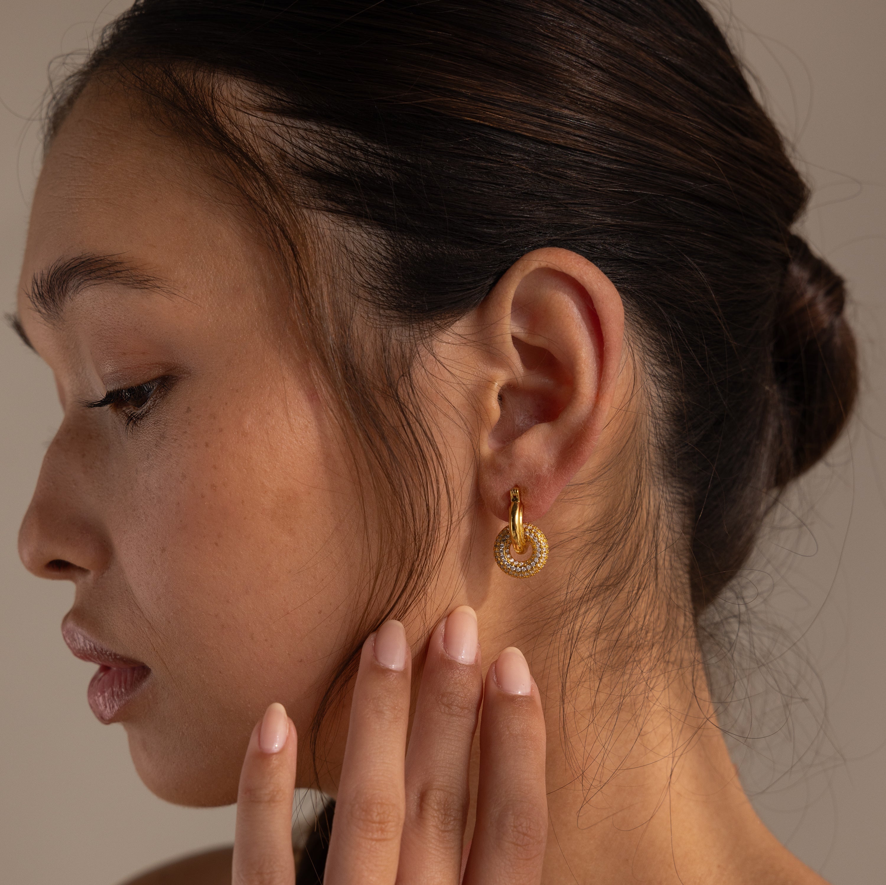 Isla hoop earrings