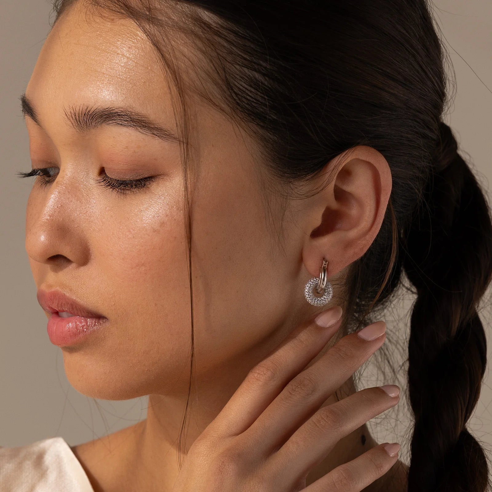 Isla hoop earrings