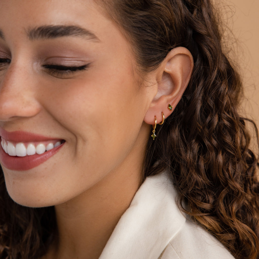 Green Breeze earring set