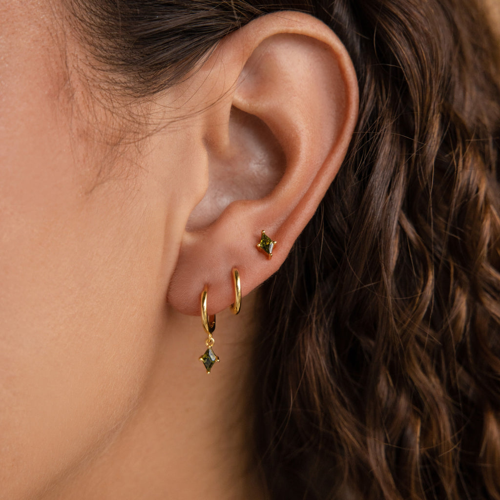 Green Breeze earring set