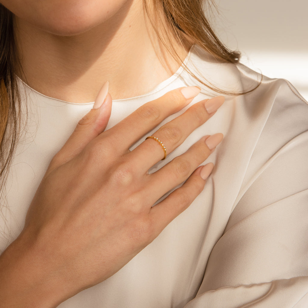 Aurora Pearl Ring