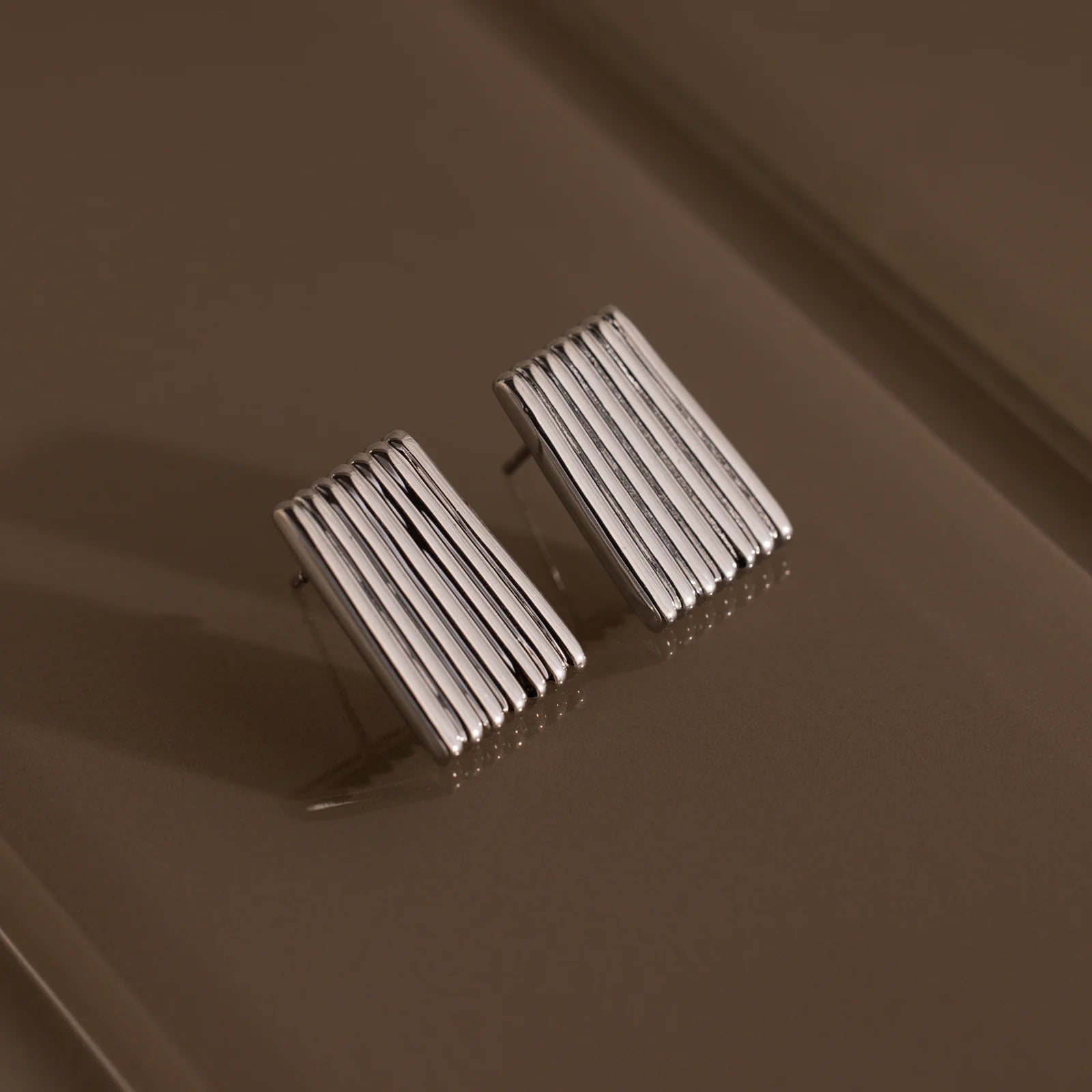 Textured Column Earring