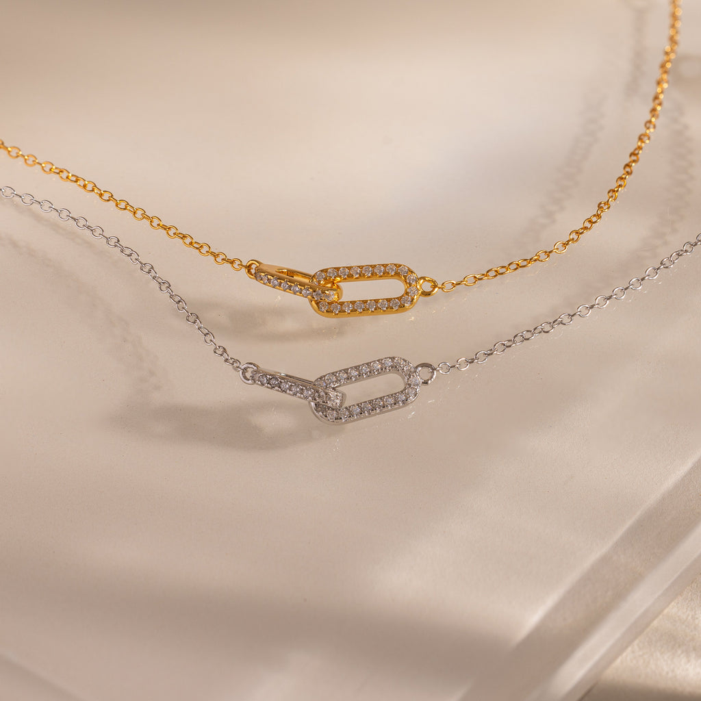 Pavé-Armband "Connection"