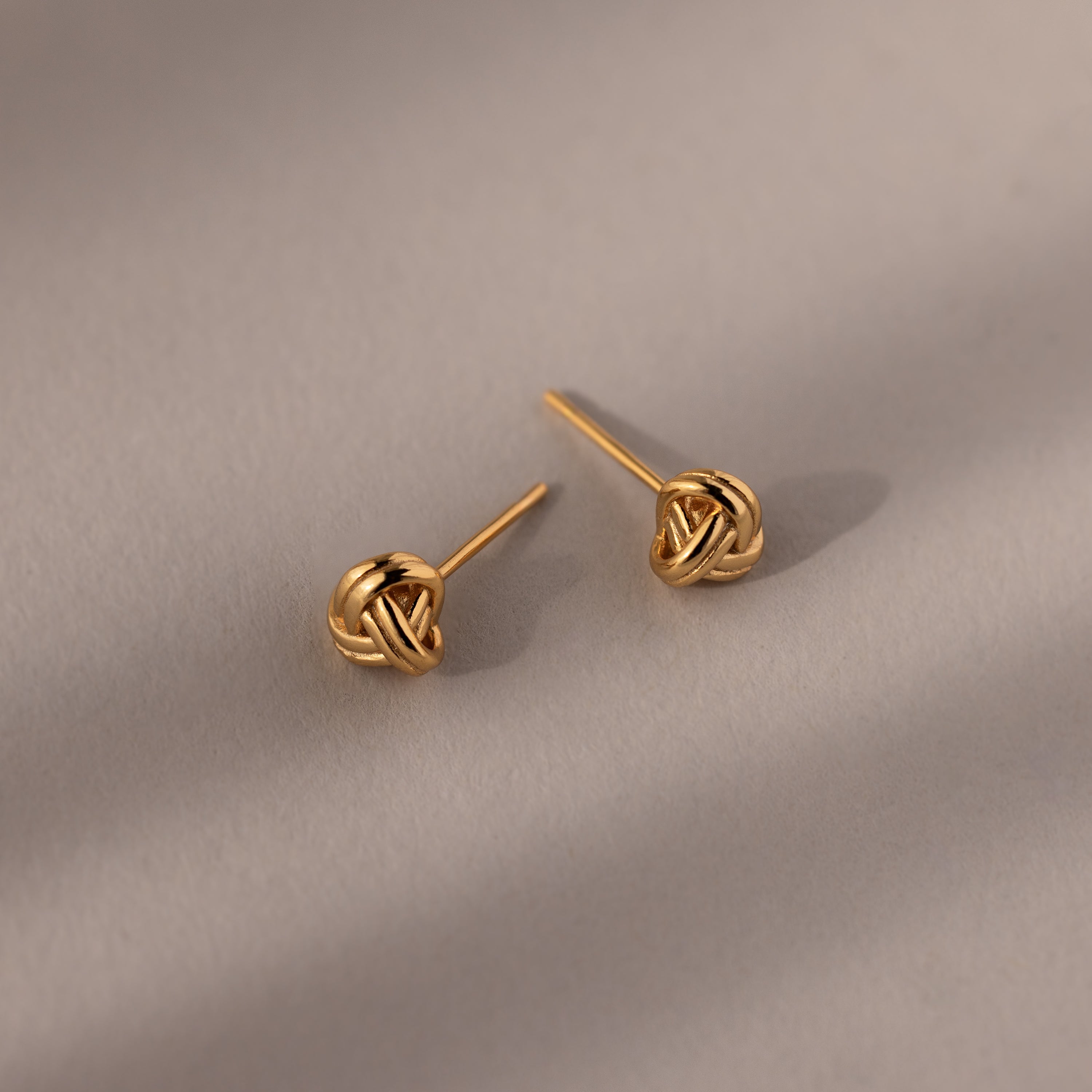 Celeste knot earrings