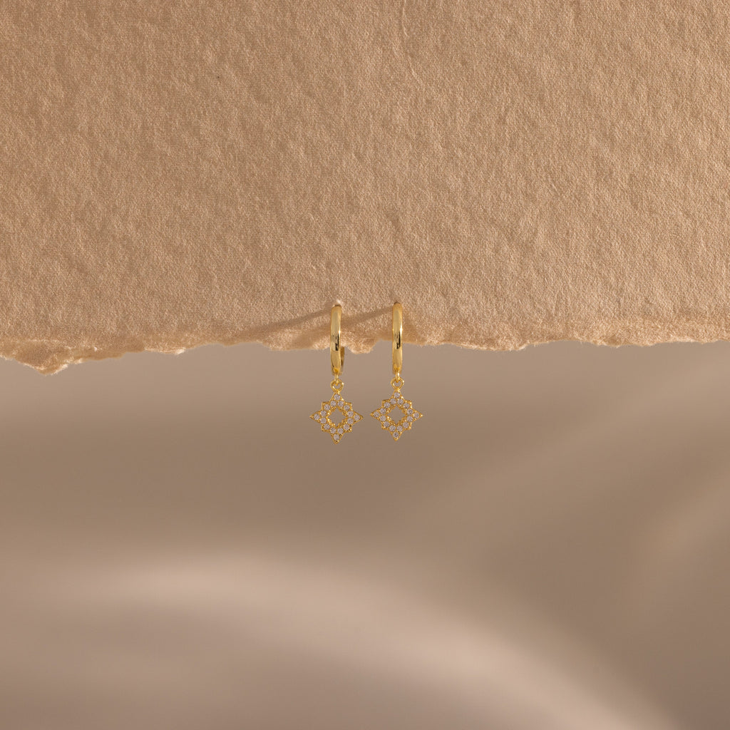 Sky Lights Sunset Earrings