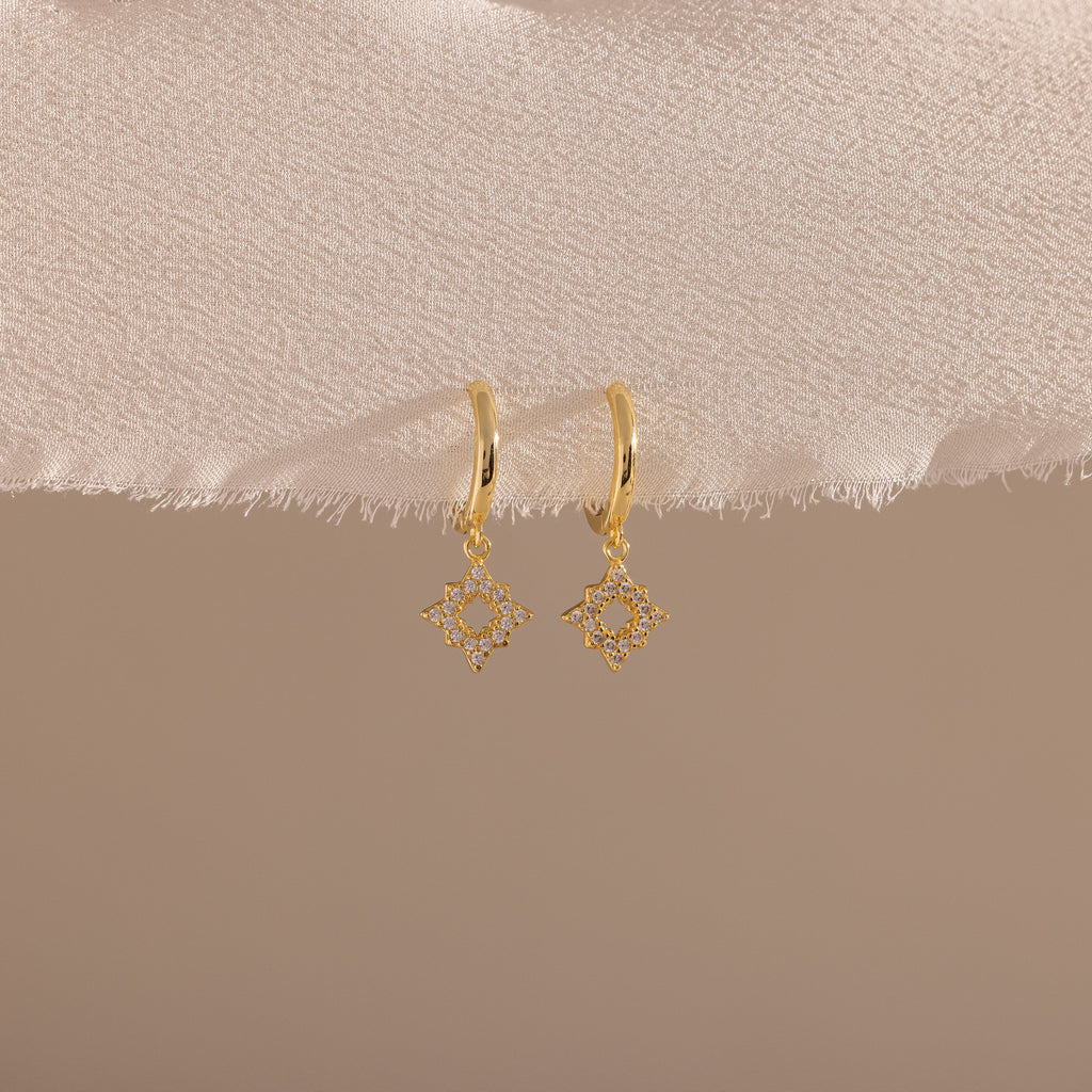 Sky Lights Sunset Earrings