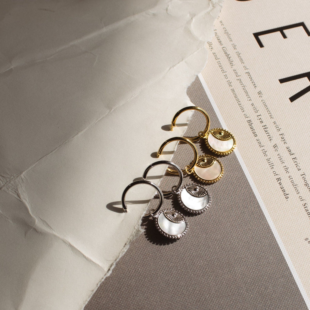 Amara coin rings