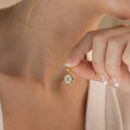 Necklace with Harmony Initial Pendant