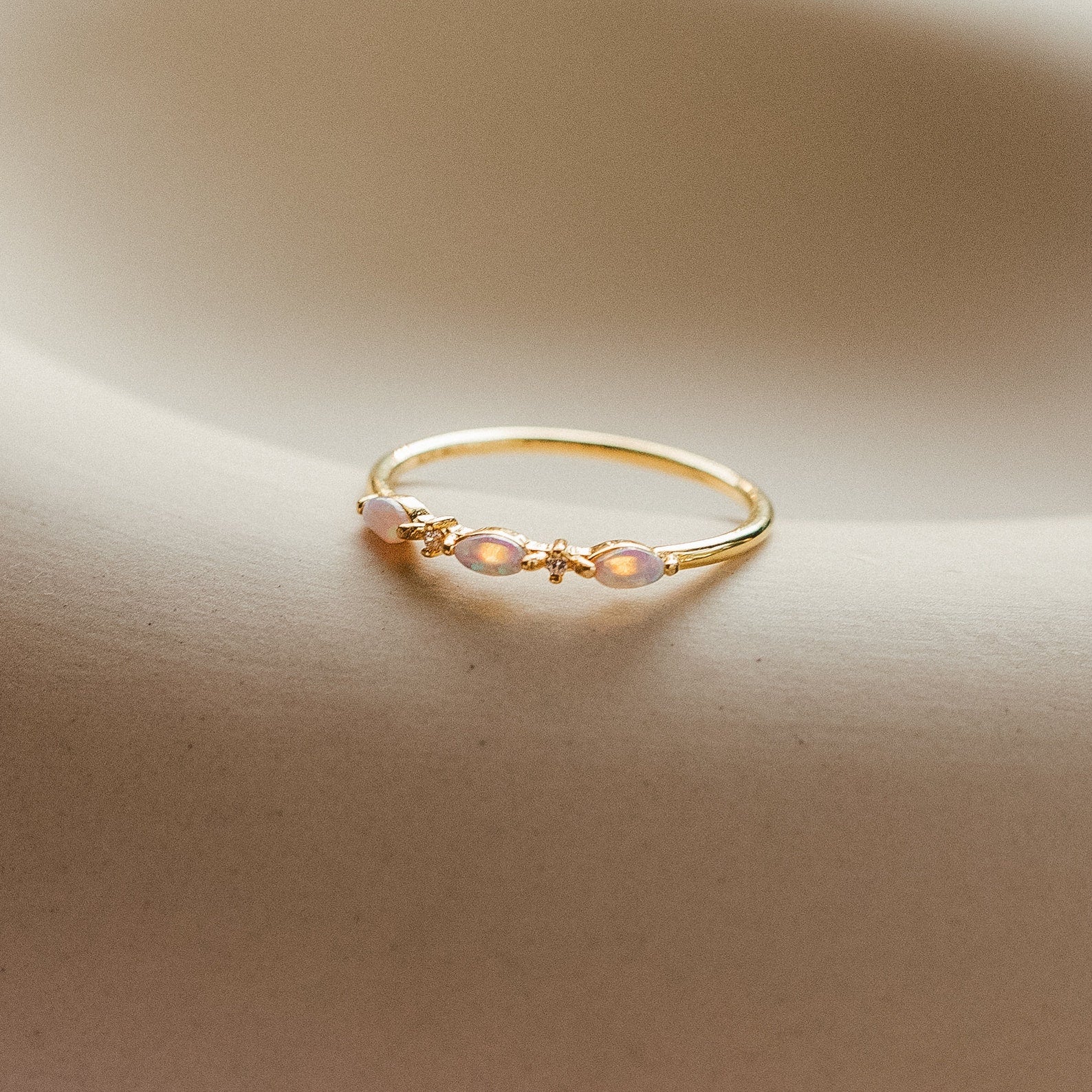 Livia Opal Ring