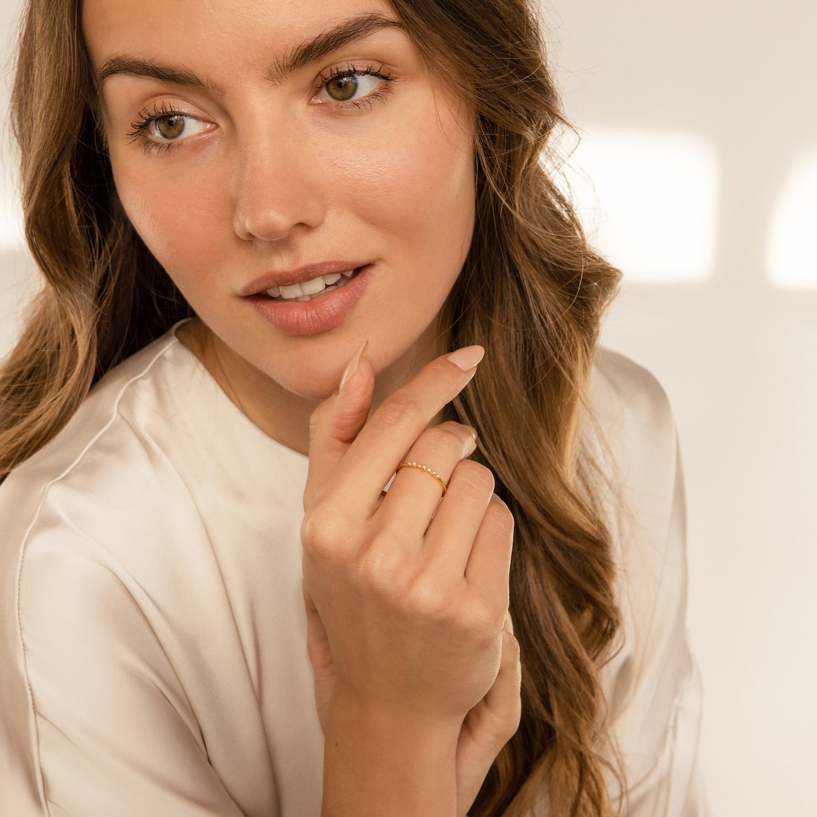 Aurora Pearl Ring