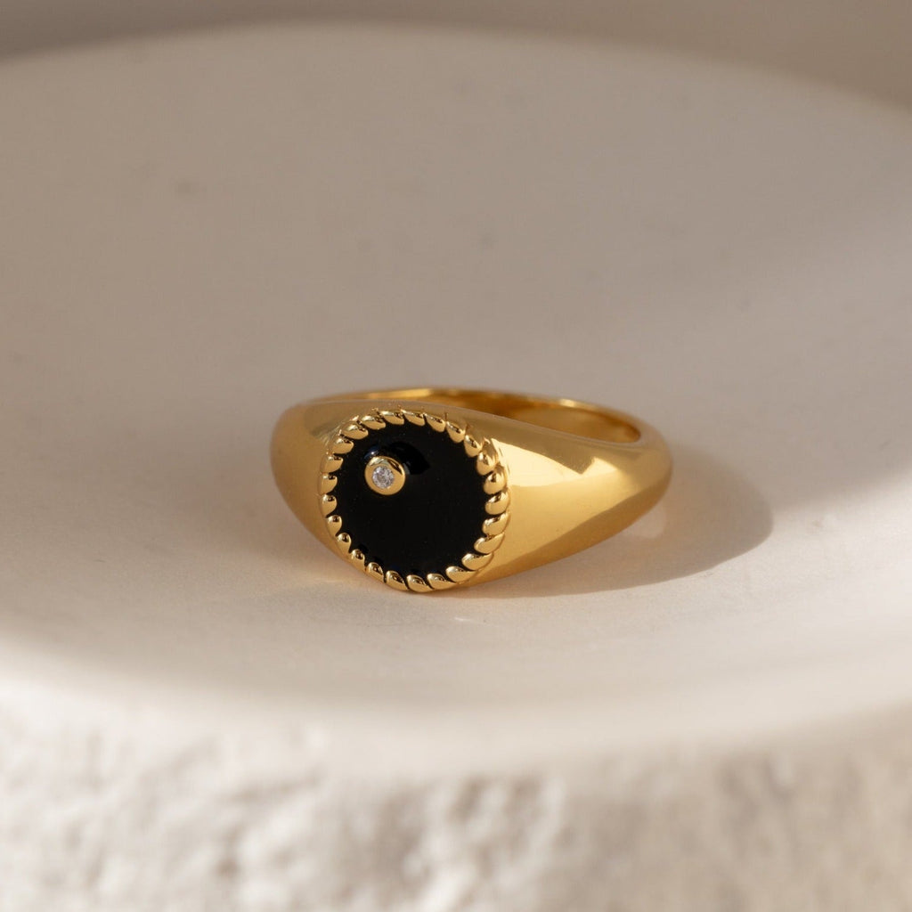 Celine Onyx Ring