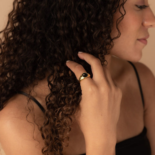 Celine Onyx Ring