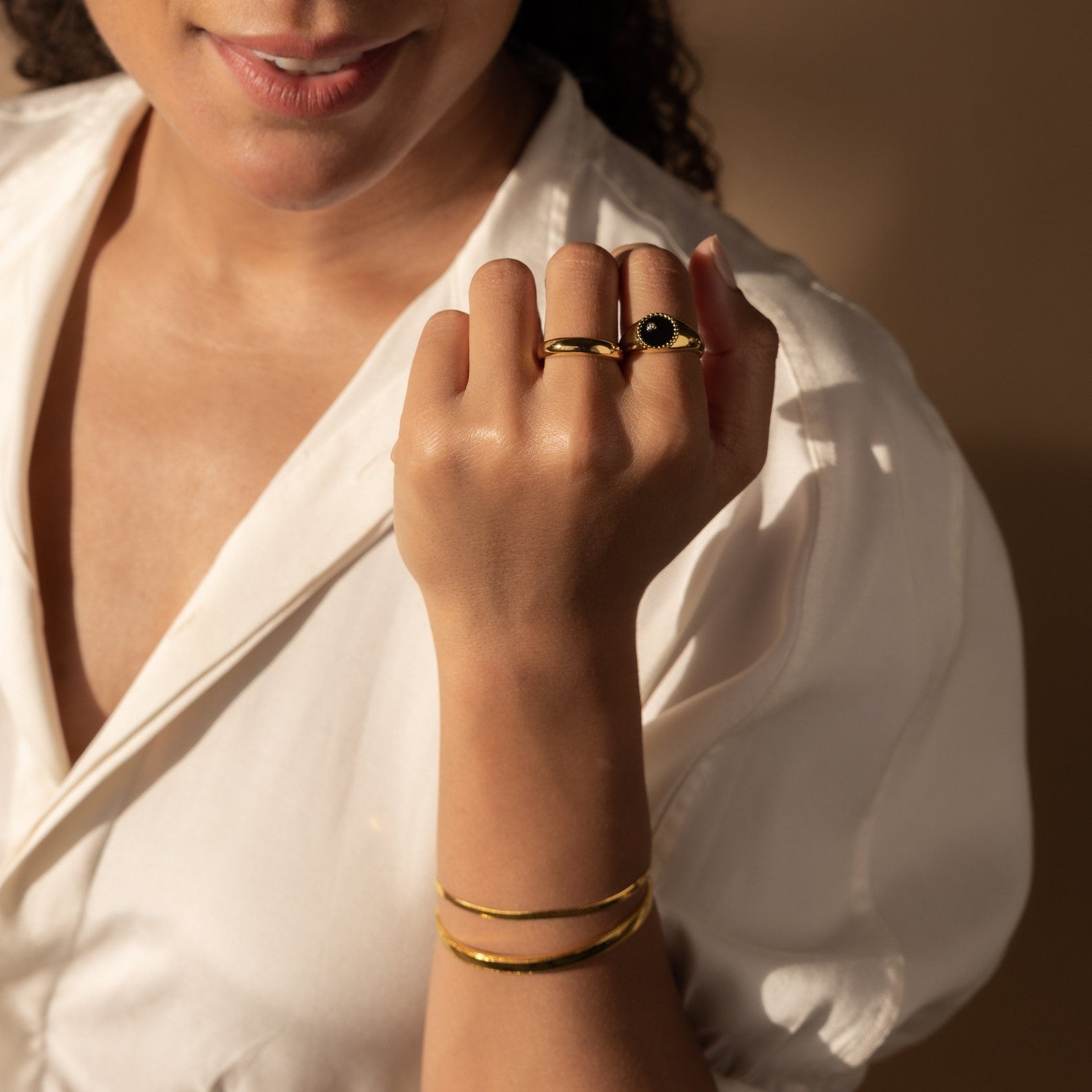 Celine Onyx Ring