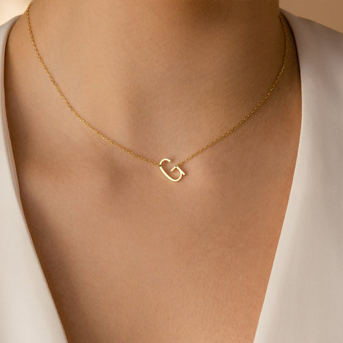 Celestial Letter Necklace