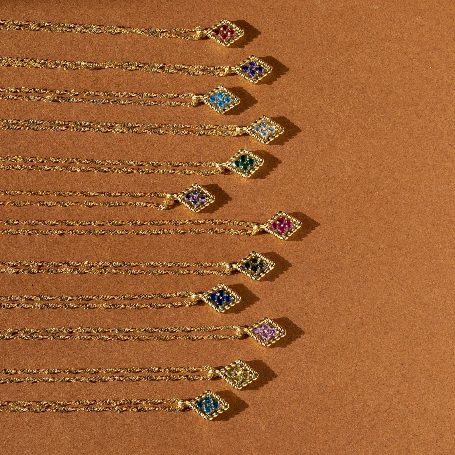 Stone of the Month Necklace