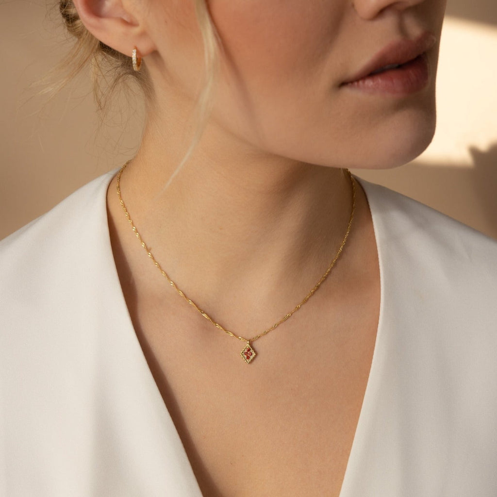 Stone of the Month Necklace