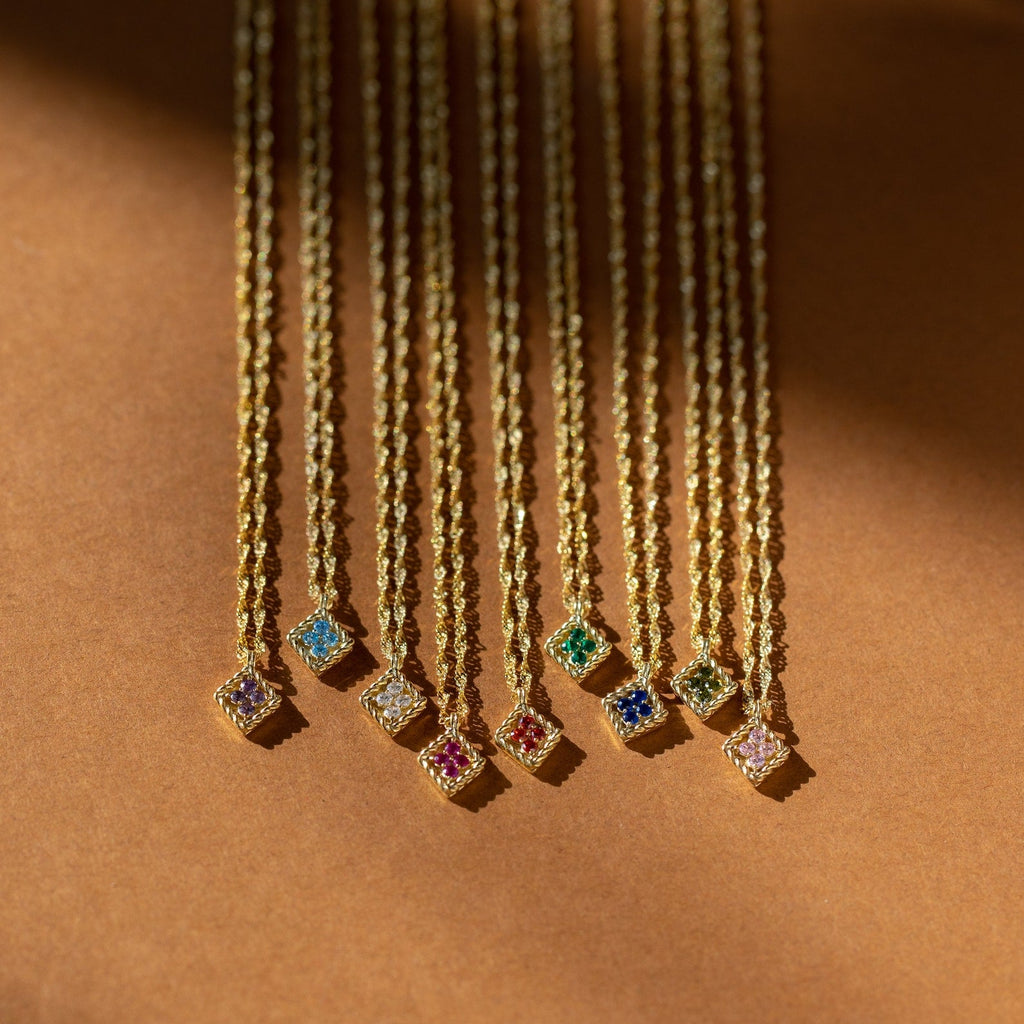 Stone of the Month Necklace