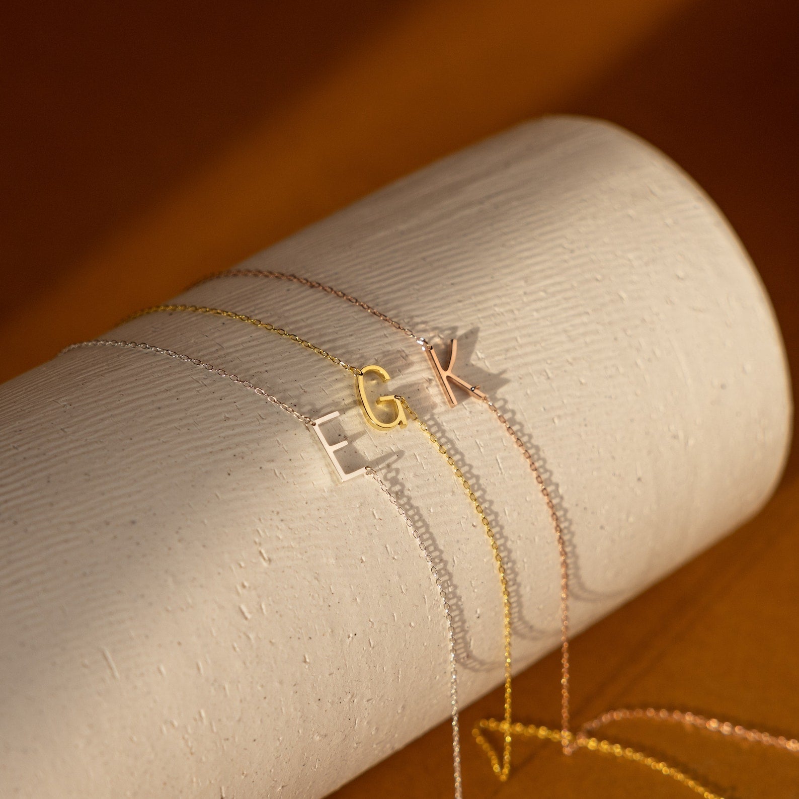 Celestial Letter Necklace