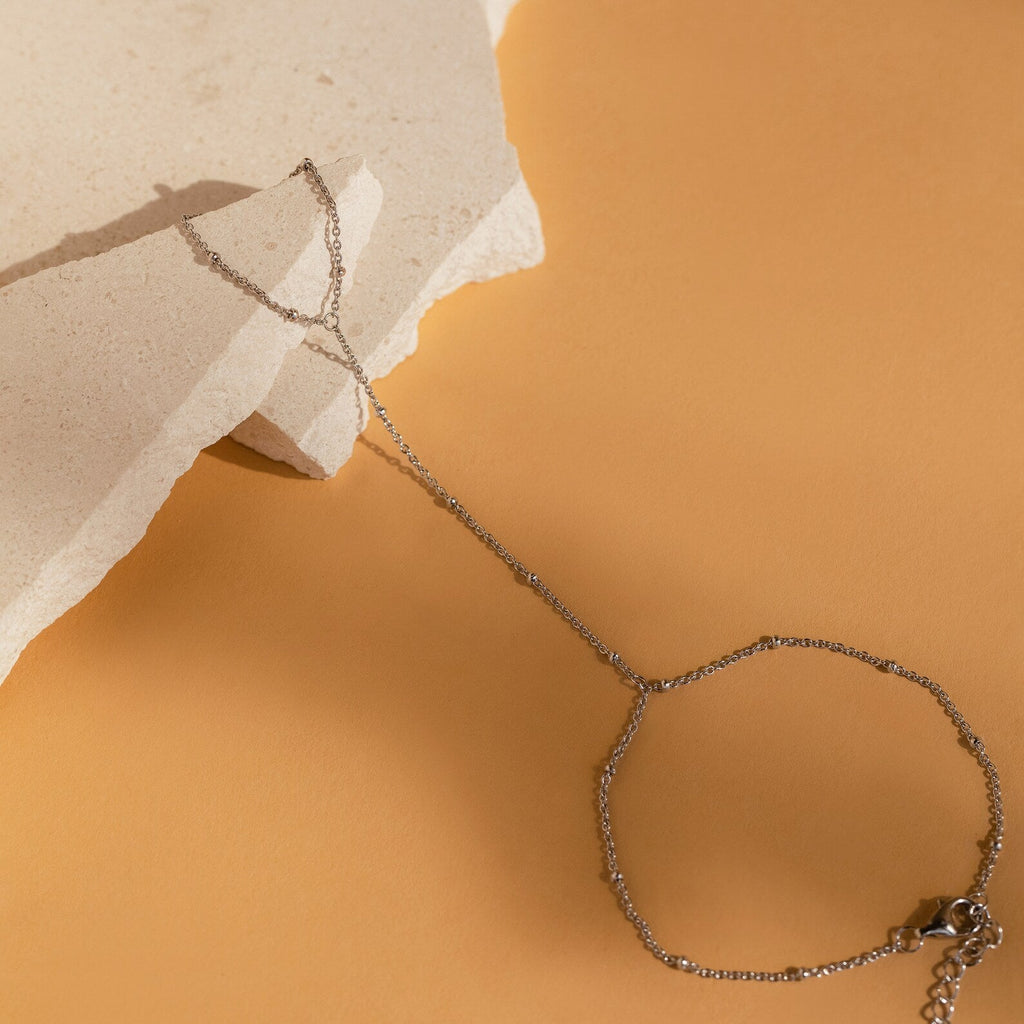 Maya hand chain bracelet