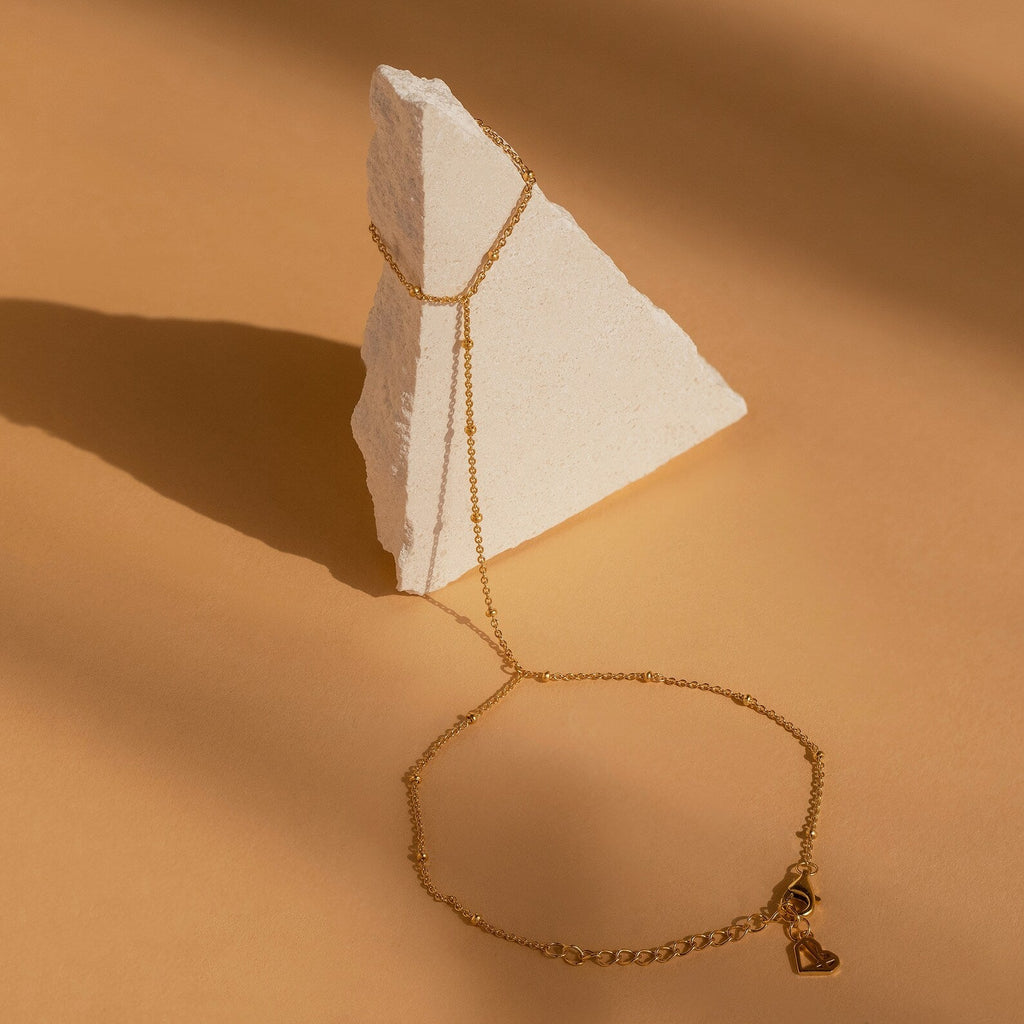 Maya hand chain bracelet