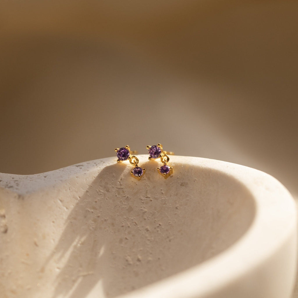 Teardrop Earring Gem of the Month