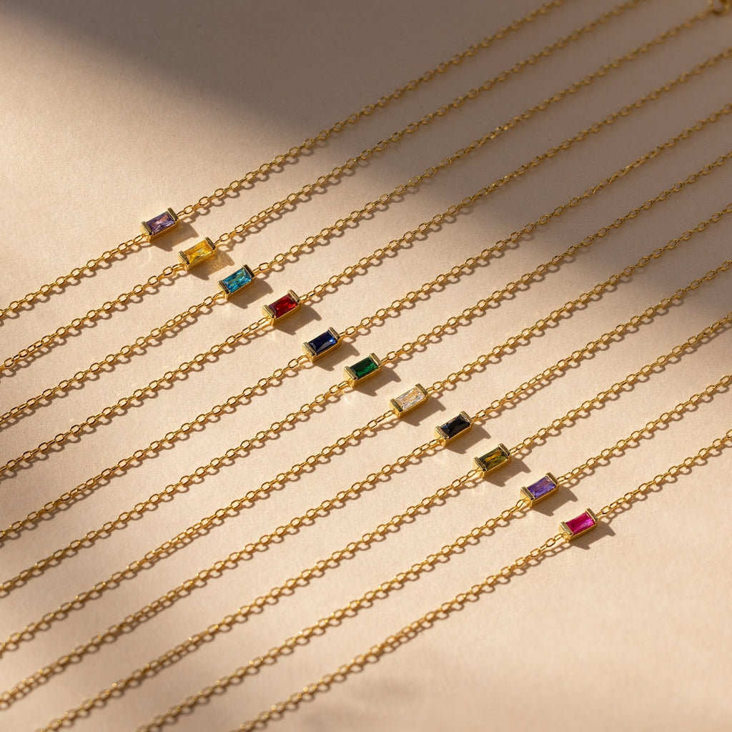 Clara's birth month bracelet