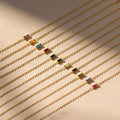 Clara's birth month bracelet