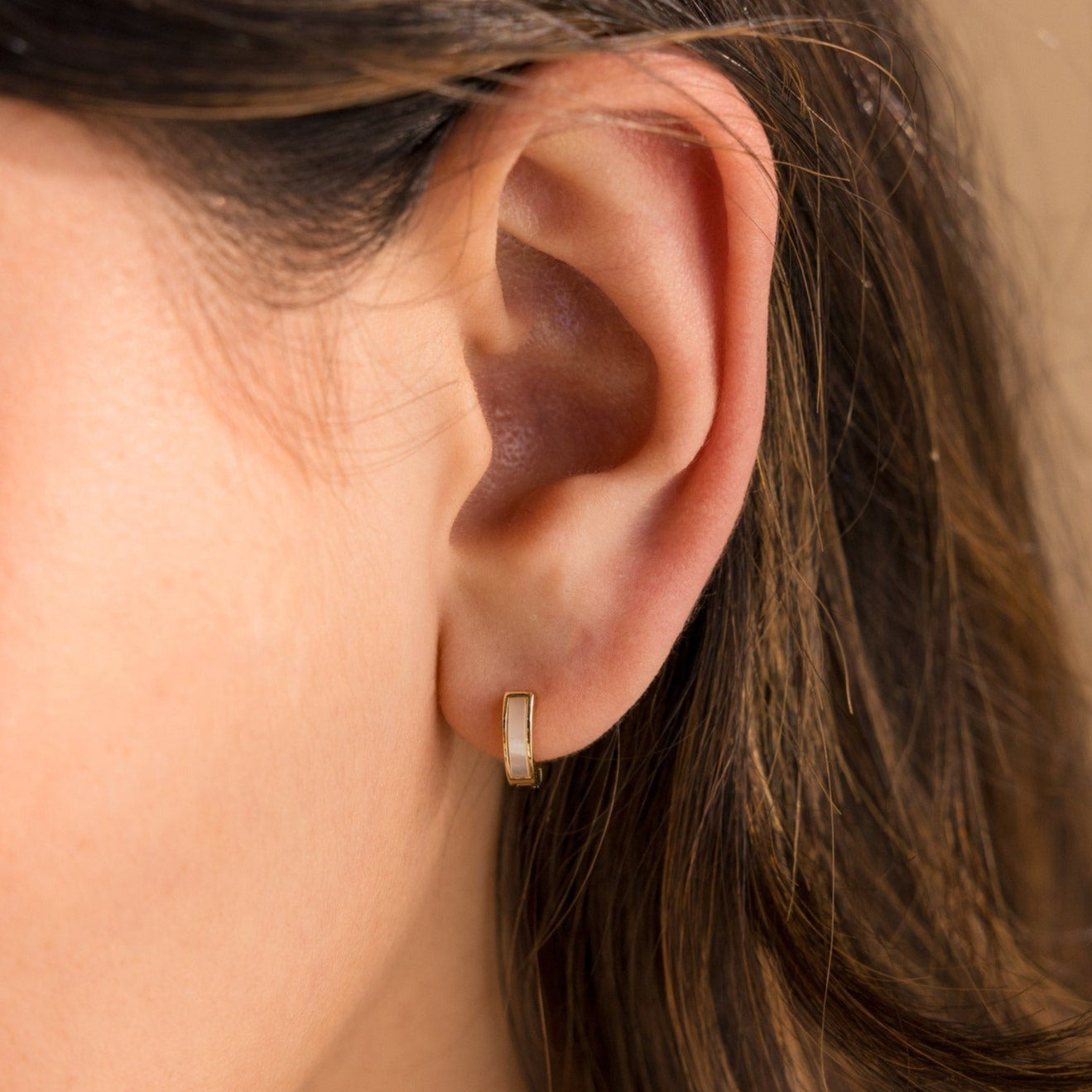 Fiona hoop earrings