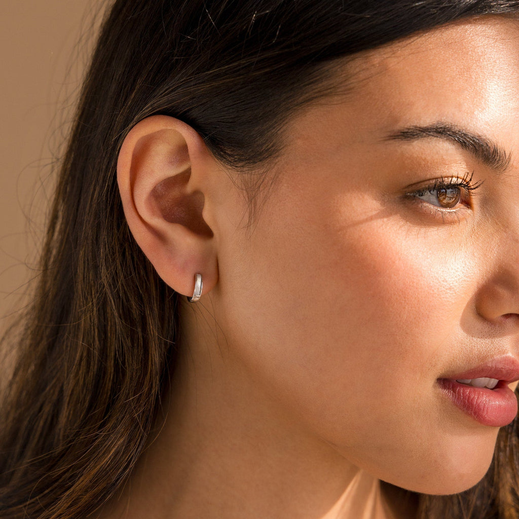 Fiona hoop earrings