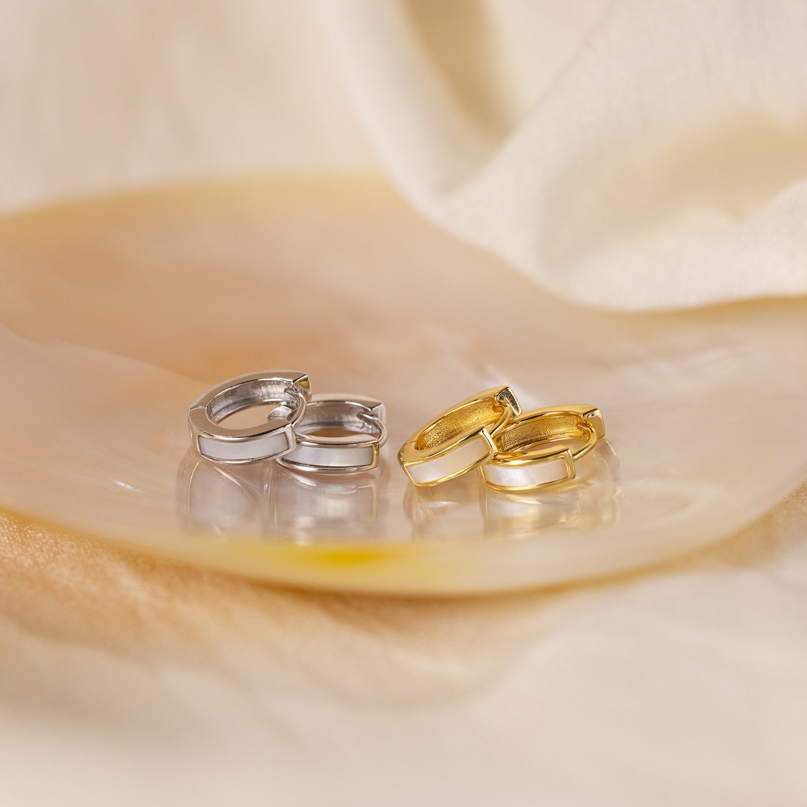 Fiona hoop earrings