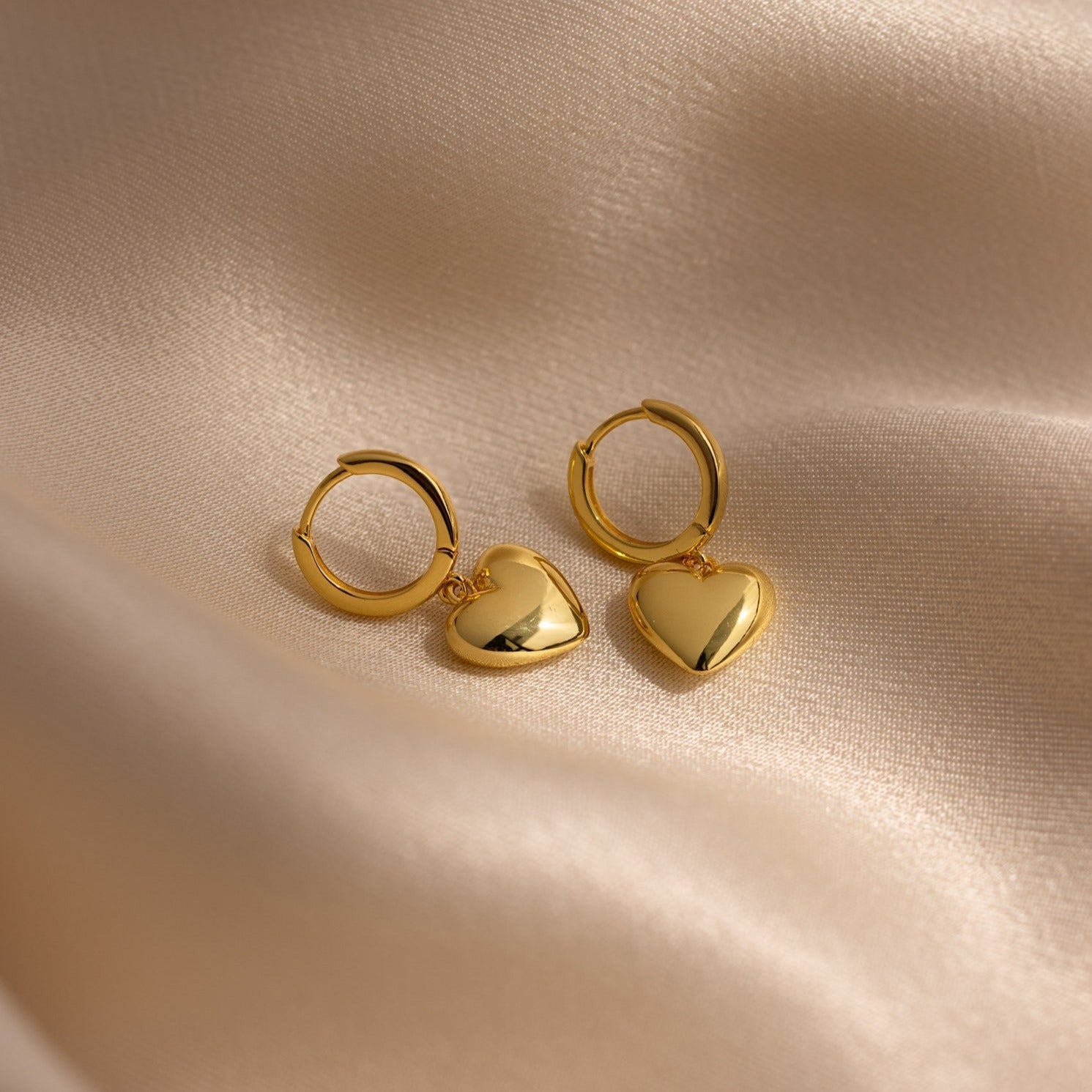 heart earrings