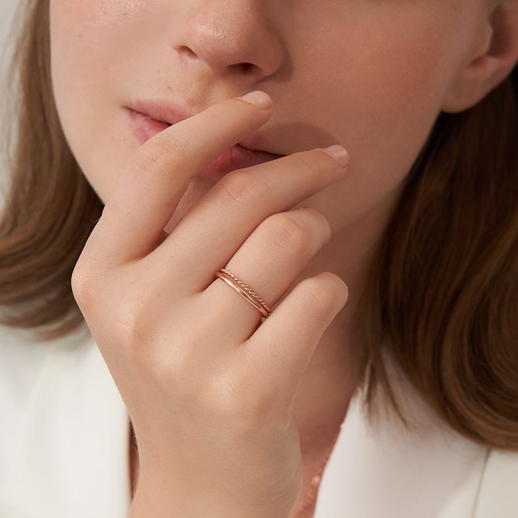 minimalist rings by Belle
