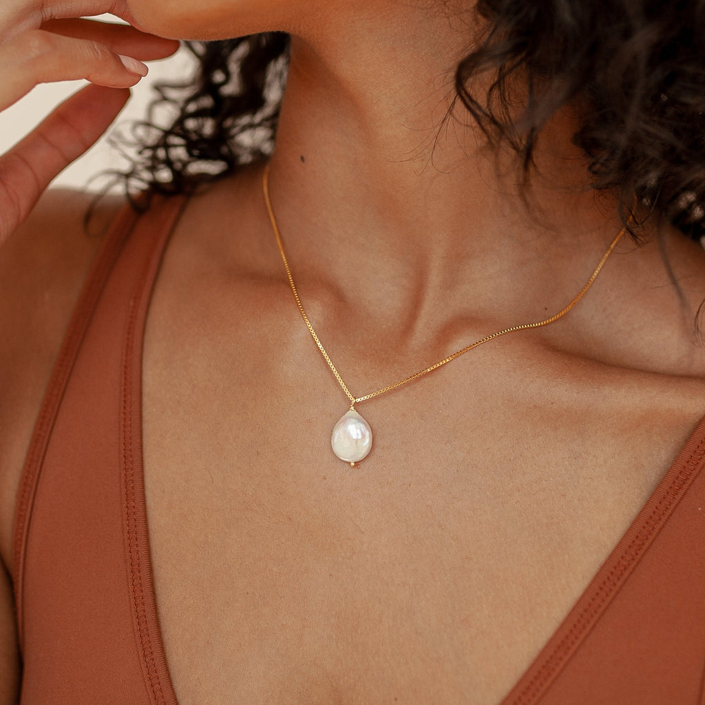 Baroque Pearl Pendant