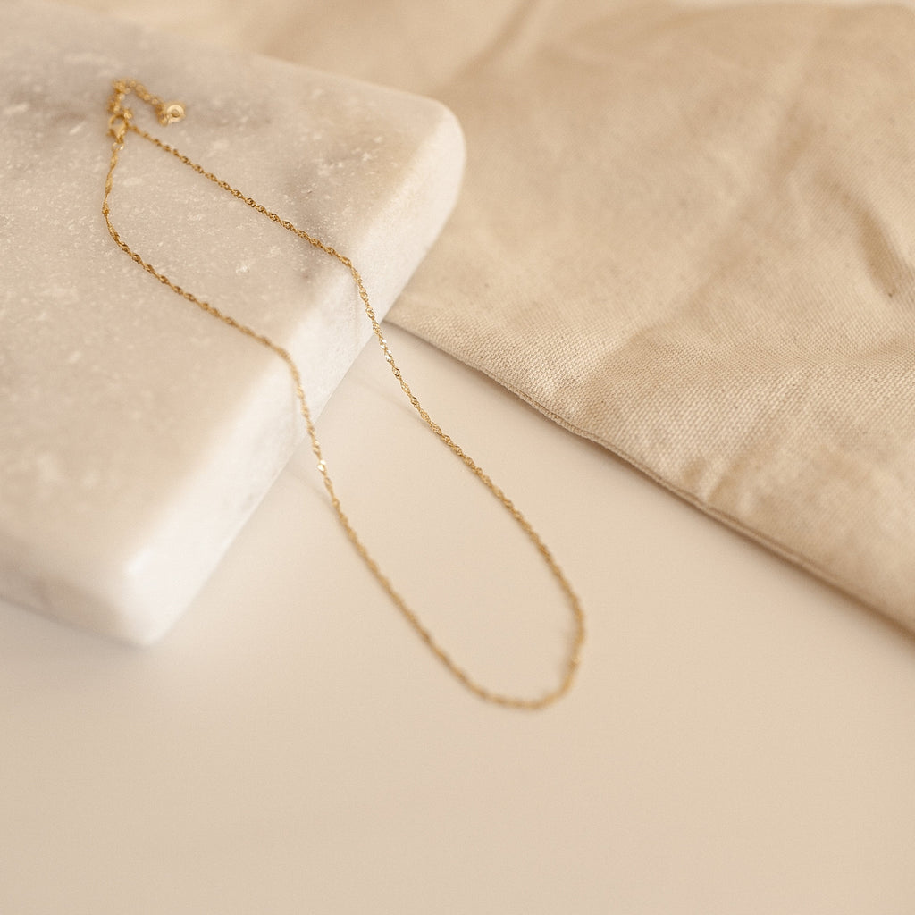 Twisted Wire Necklace