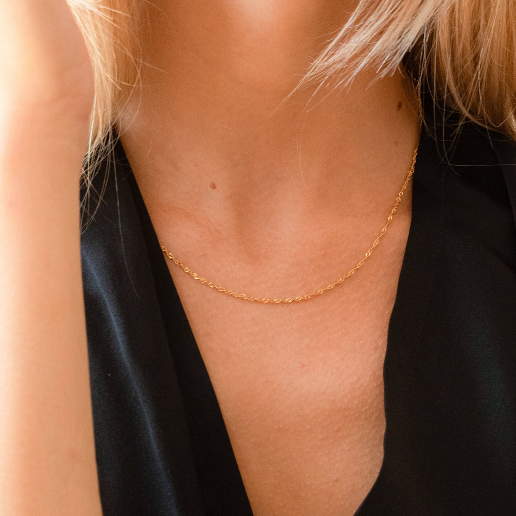 Twisted Wire Necklace