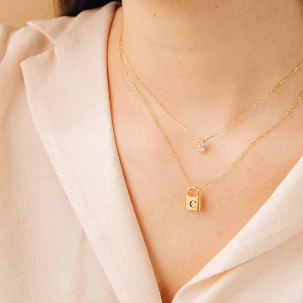 Élise diamond necklace
