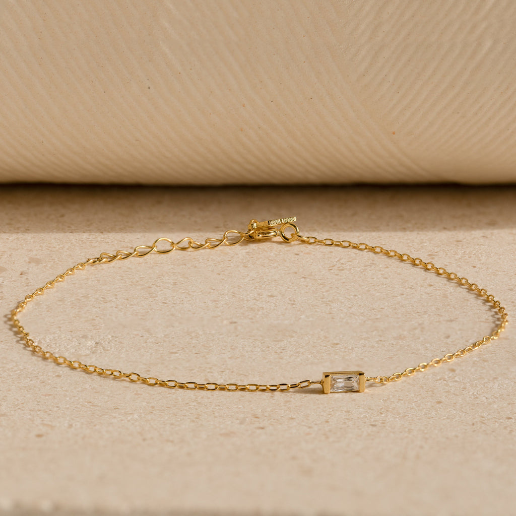 Clara's birth month bracelet
