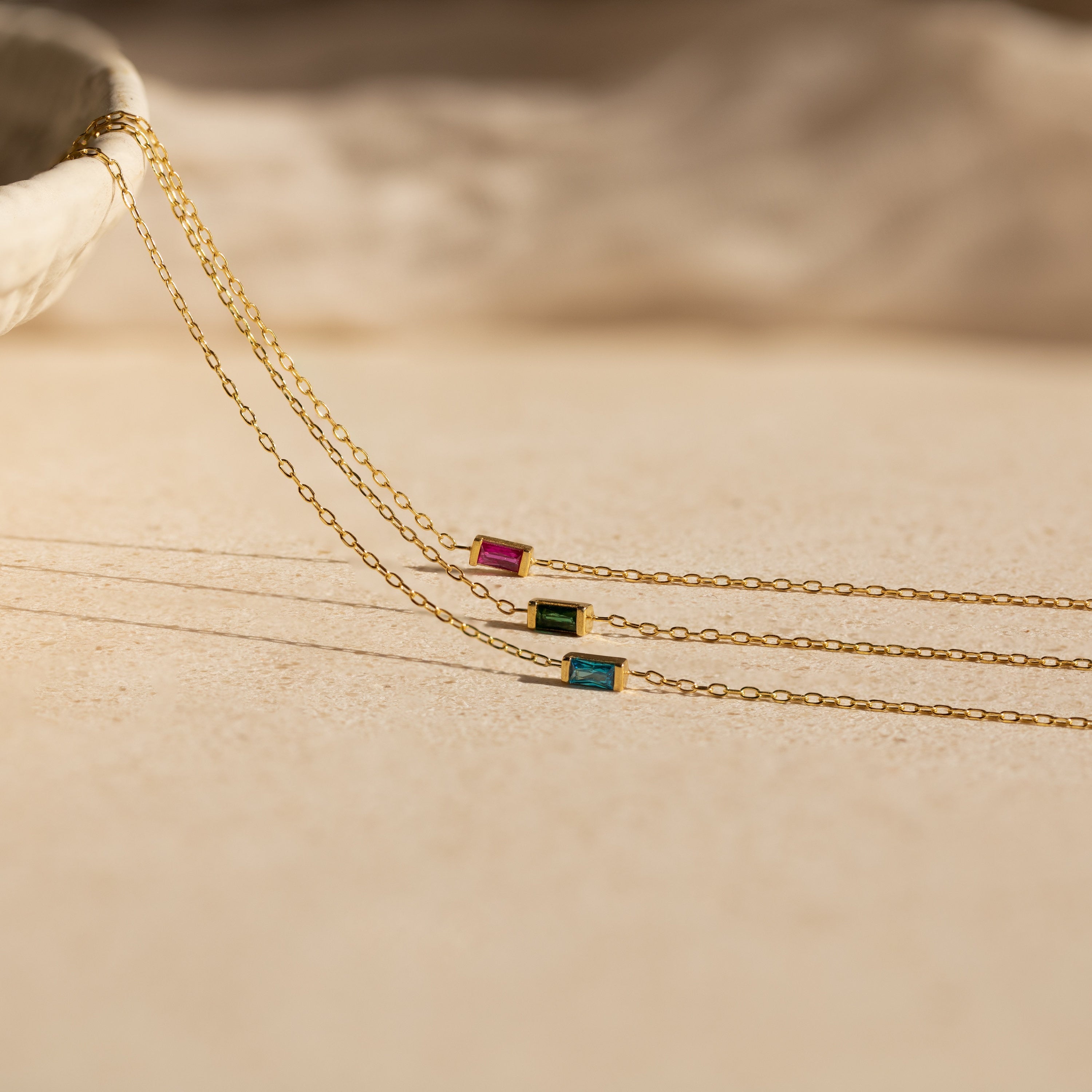 Clara's birth month bracelet