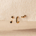 Charm Noir earring set