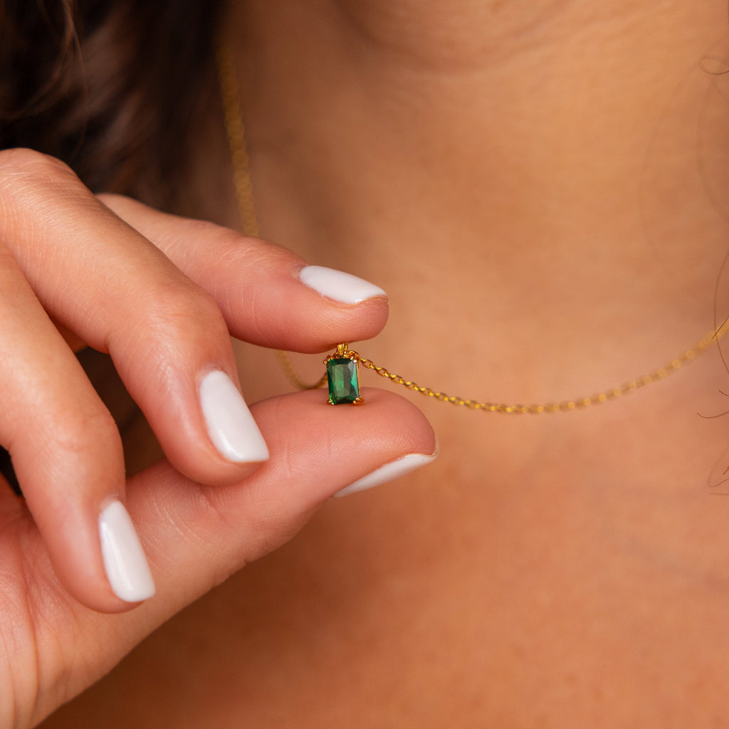 Glow Stone of the Month Necklace