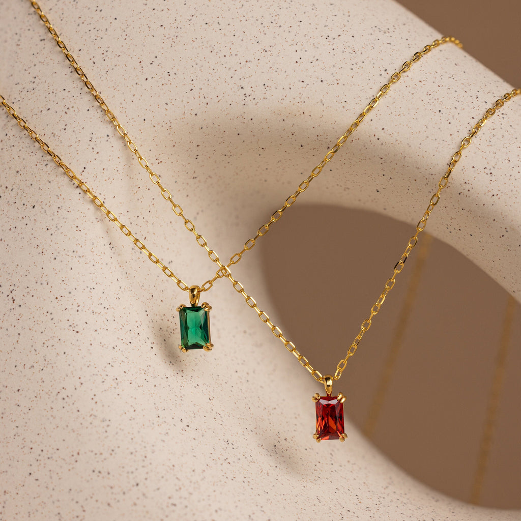 Glow Stone of the Month Necklace