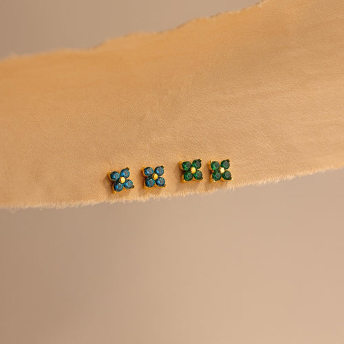 Birth Month Flower Earrings