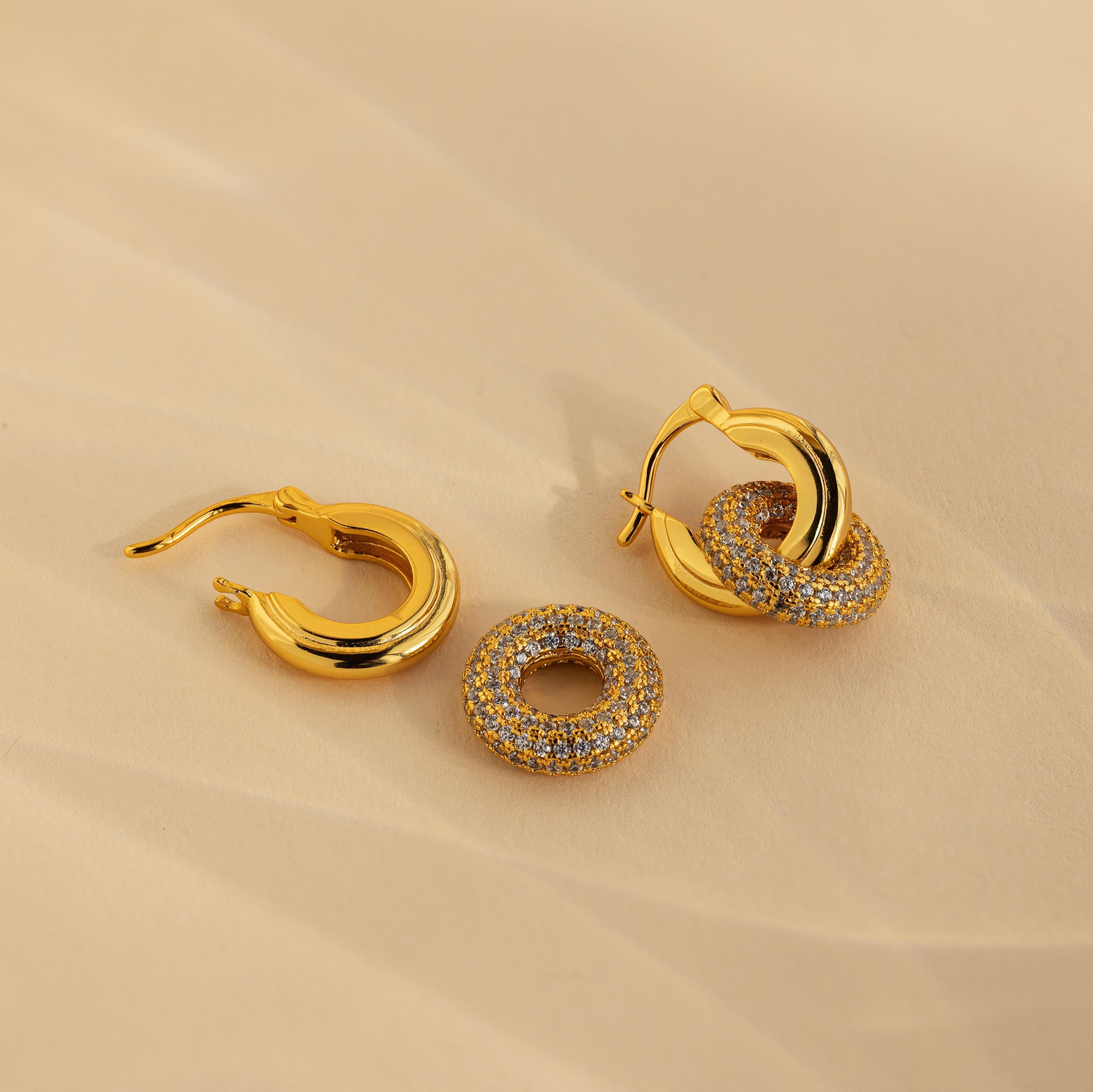 Isla hoop earrings